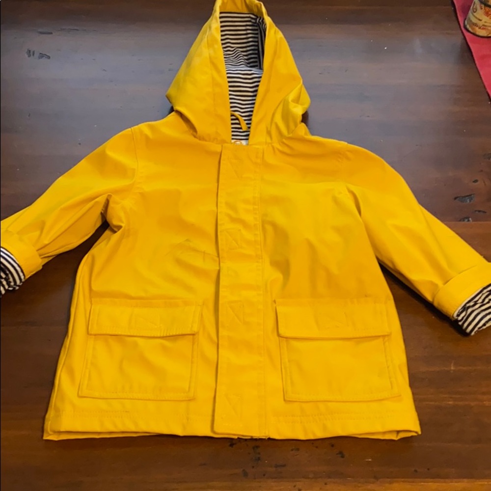 Gymboree Yellow Raincoat 12-24 months